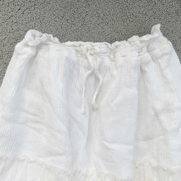 ZARA Girls Lace Skirt White size M/6 - Picture 3 of 5